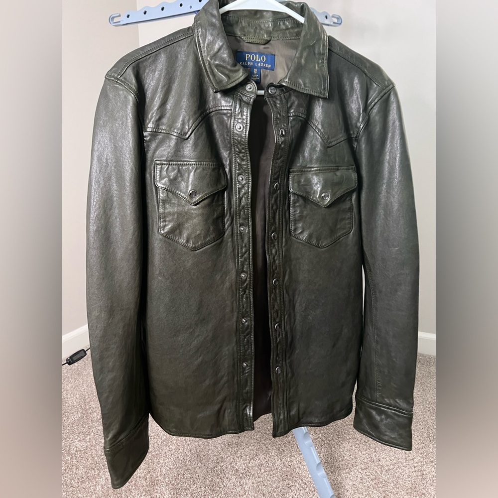 Polo Ralph Lauren Xs Leather Jacket